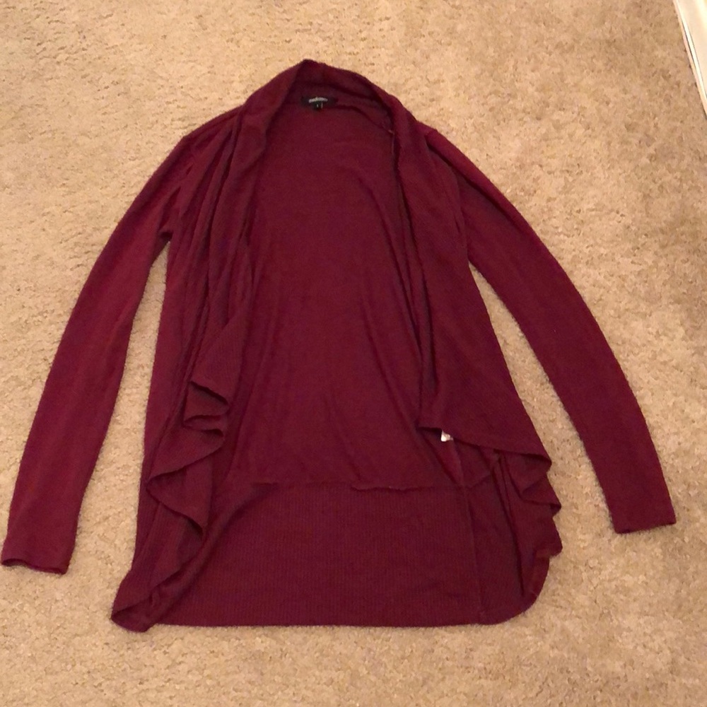 Burgundy sweater
